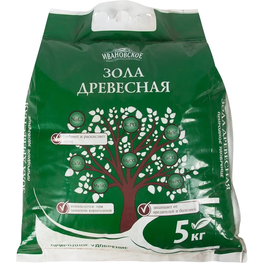 Santreyd Зола древесная — натуральное удобрение для сада и огорода 5 кг 82505177 STLM-0028849