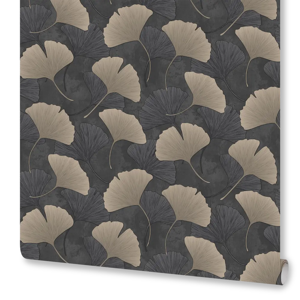 Обои флизелиновые Euro Decor Zen черные 1.06 м ED7100-22 83273620 STLM-2133449