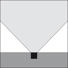 Traccia angle 175,5° Ghidini Traccia .34 Cтекло - Вид №2