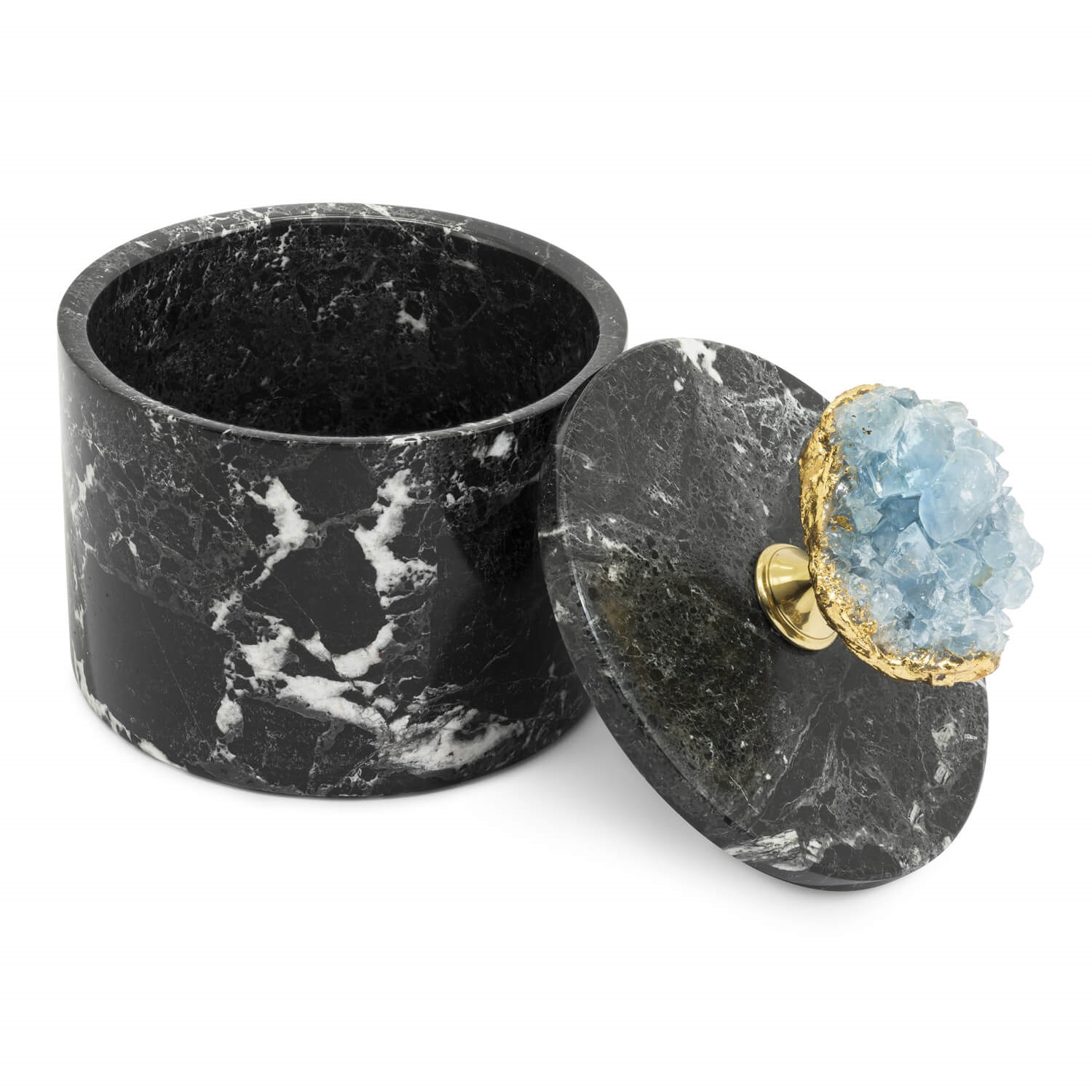 600953-90 ABHIKA КОРОБКА LIXUS КРУГЛАЯ SH H20 D16 BLACK  - Вид №1