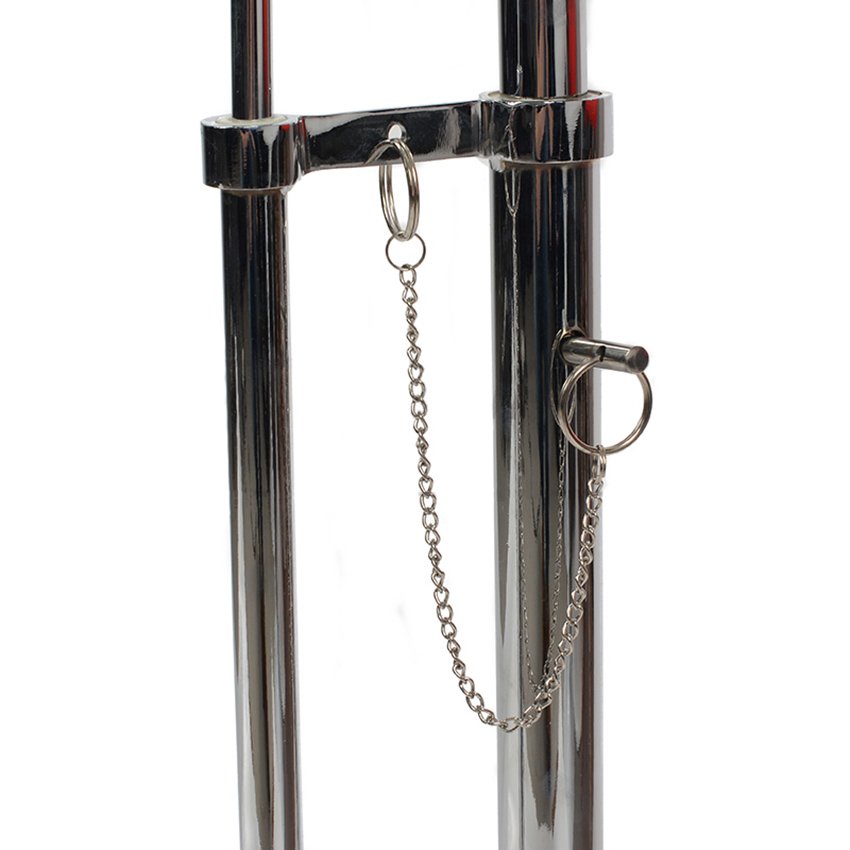 Приставной столик стеклянный с регулировкой высоты Eileen Gray Style Cocktail Table E-1027 SOHO DESIGN EILEEN GRAY 131567 Прозрачный;хром  - Вид №3