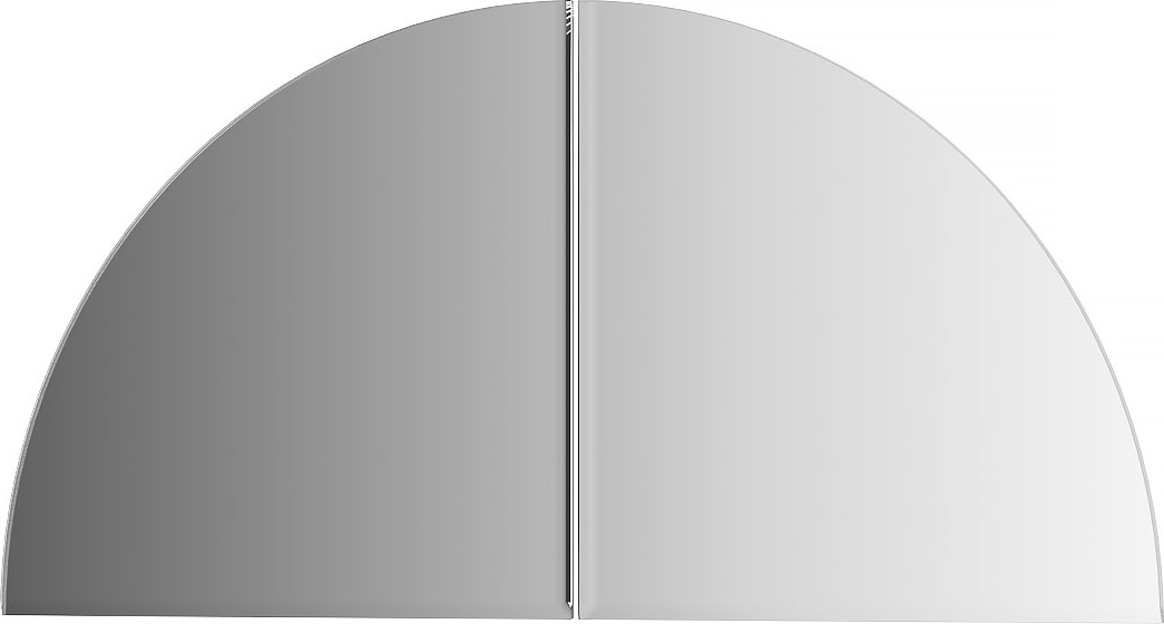 BY 1436 Зеркальная плитка с фацетом 5 mm - комплект 2 шт EVOFORM Refractive