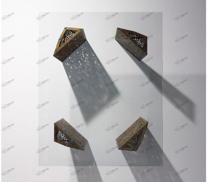 Casamania & Horm Прямоугольный световой стол Riddled sun-id-1482311