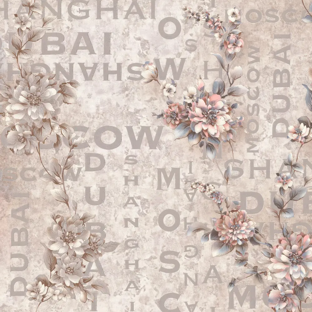 Обои флизелиновые Palitra Family Romantis бежевые 1.06 м FM71681-24 STLM-2054010 - Вид №1