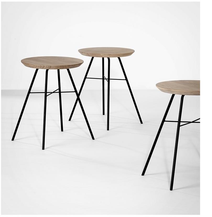 Ethnicraft Табурет из дуба Oak disc 26614 - Вид №2