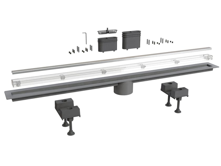 Слив для душа из нержавеющей стали Bonomini Canalissima ARCH-00096757