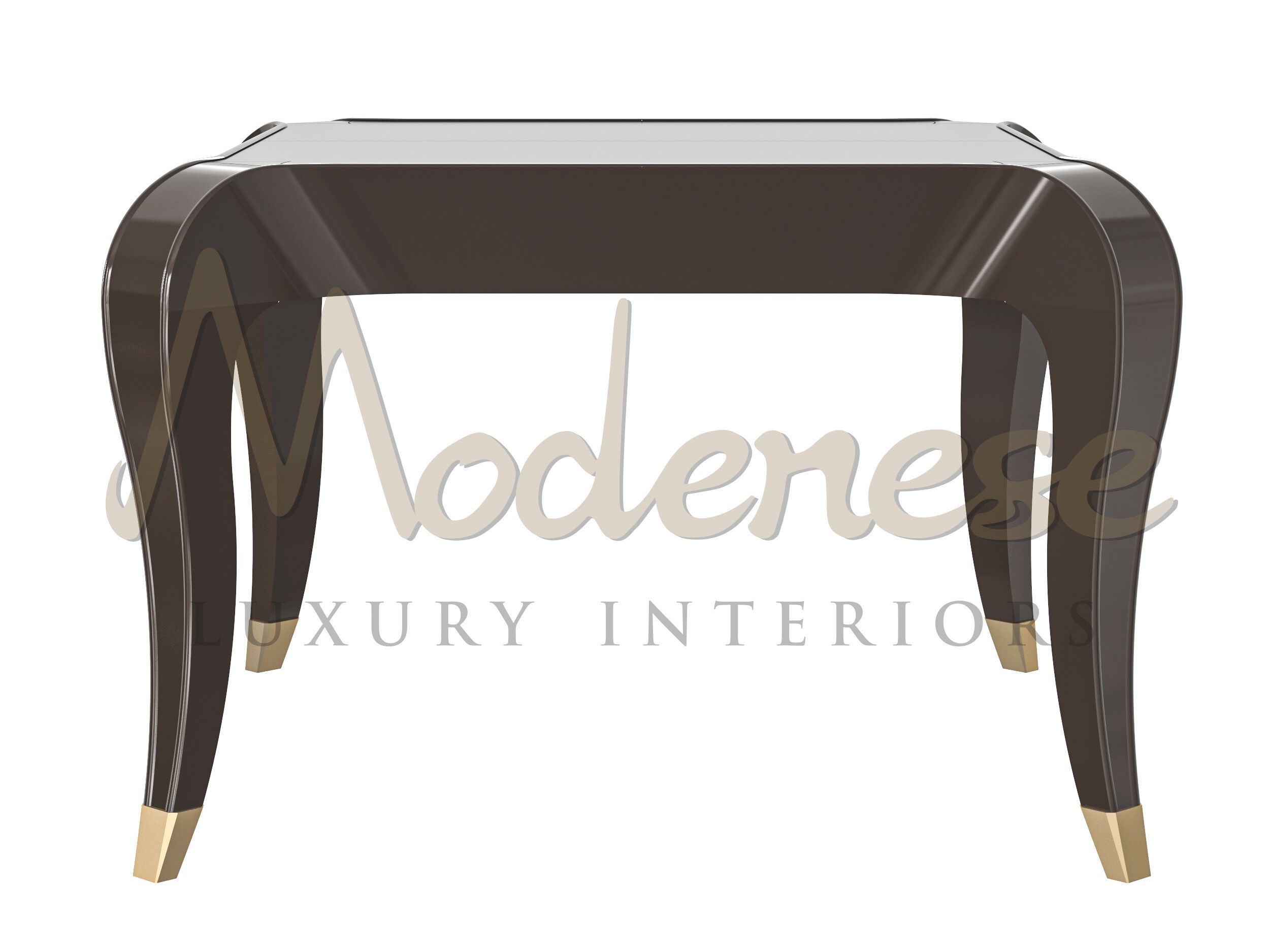 Высокий квадратный деревянный журнальный столик Modenese Luxury Interiors WHISPER ARCH-00088196