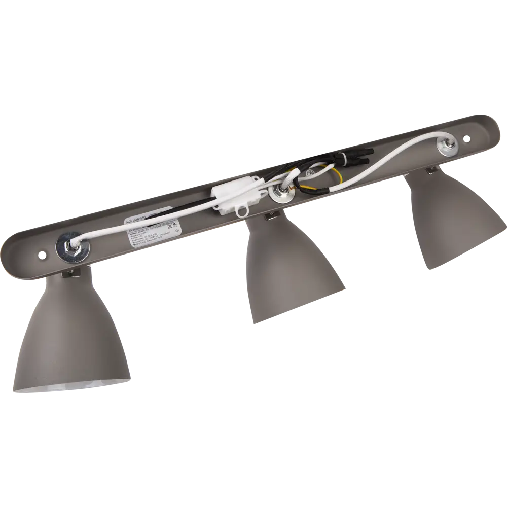 Спот поворотный Merco 3xE27х40 Вт металл цвет серый 82035510 STLM-2011215 Arte Lamp  - Вид №4