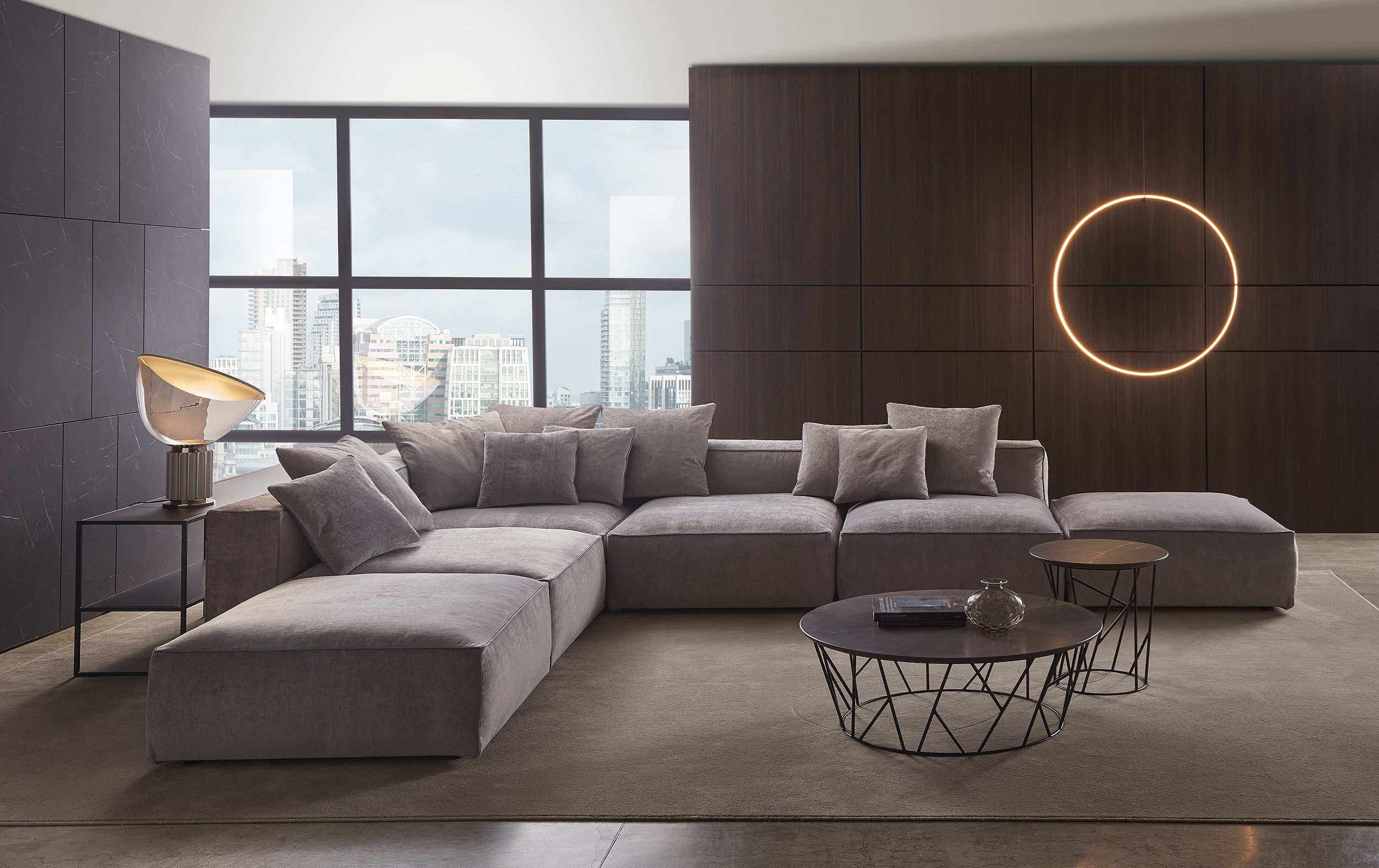 Угловой диван из ткани Marelli GARY ARCH-00126881 - Вид №5