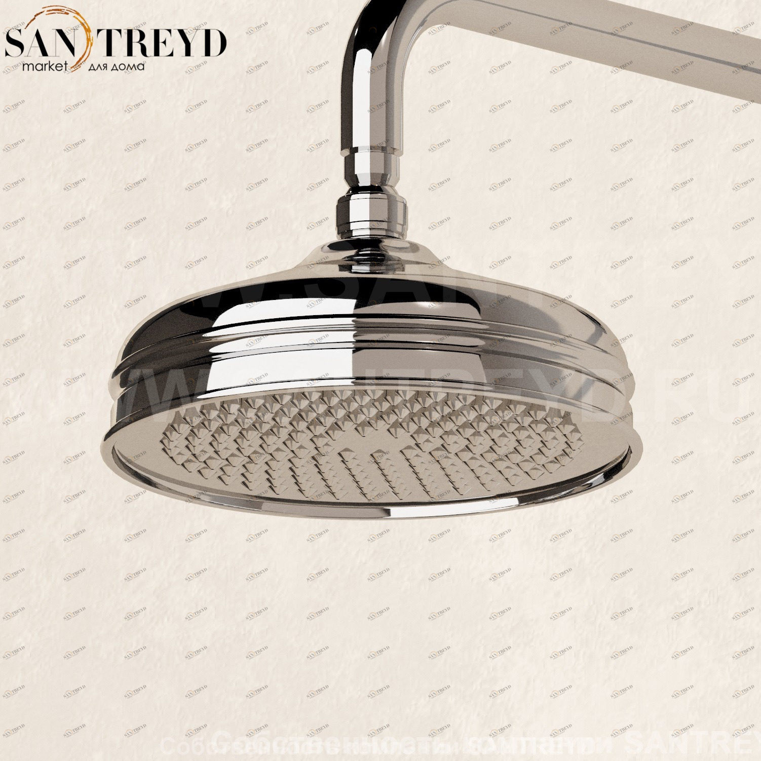 EVERGREEN Душевая лейка хромированная EG650CR Santreyd 