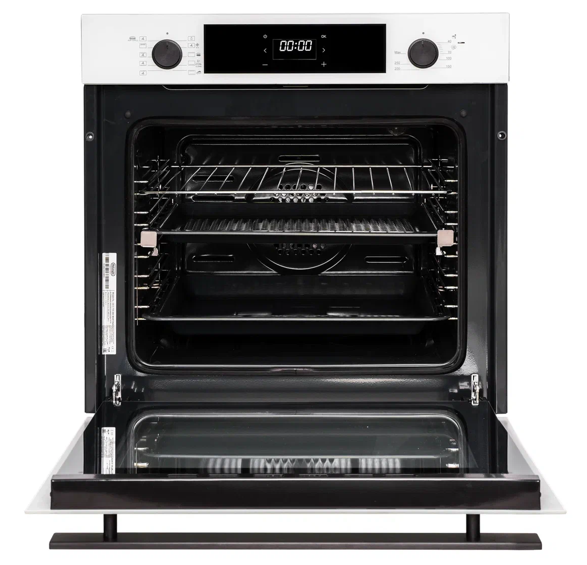 9080895 Электрический духовой шкаф DeLonghi DEO 755 BB MARTINA белый STDN-0064101 - Вид №1
