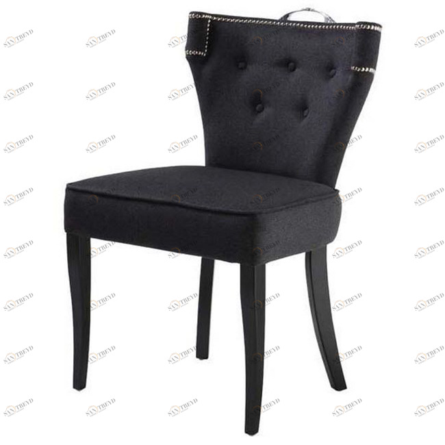 Обеденный стул Key West черный без подлокотников от Eichholtz EICHHOLTZ EICHHOLTZ 060830 Черный 