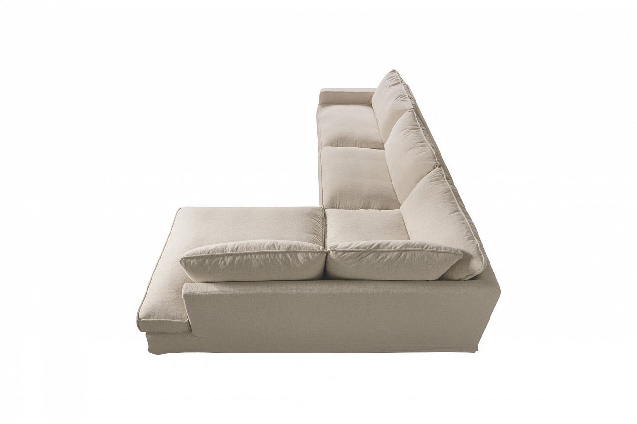 Диван Malte трехместный угловой светло-серый SITS ДИЗАЙНЕРСКИЕ, MALTE 192161 Серый  - Вид №7