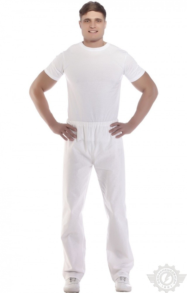 65969 Брюки поварские  Одежда для поваров  размер 40-42/170-176 Спецодежда  - Вид №2