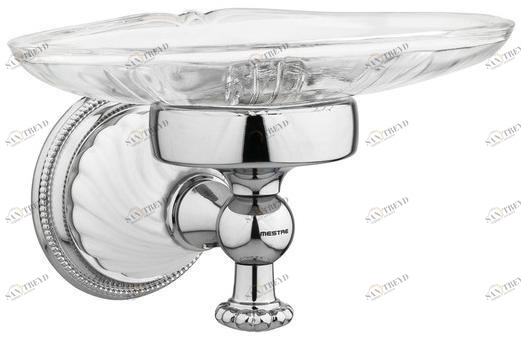 Bronces Mestre Portasapone a muro Artica with porcelain 233578.sl00.50