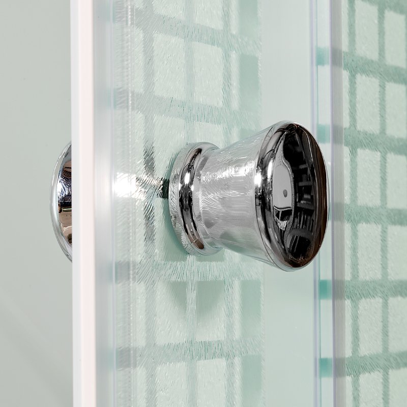 B90 BLACK Душевая кабина DETO Серия B L 920 R N с гидромассажем - Вид №4