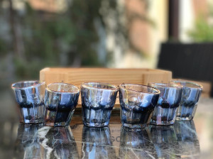Набор стеклянных стаканов для ликера