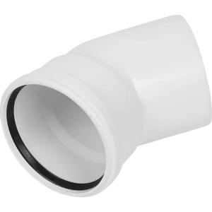 Отвод ø 110x45° Rehau Raupiano полипропилен 123136 82342576 STLM-2023238
