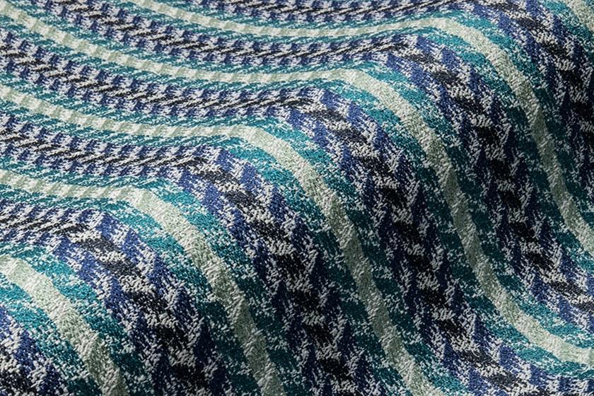 Aldeco Полосатая обивочная ткань Bloom sun-id-1345089 - Вид №6