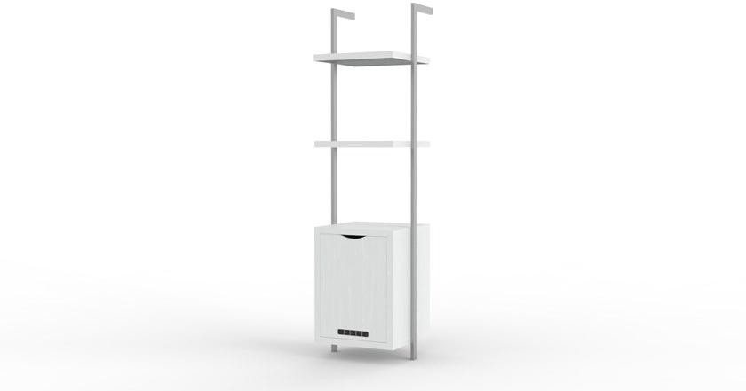 Mobilspazio Полка с креплением от пола к потолку для гостиниц Urban sun-id-1466484 - Вид №7