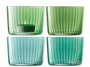 Стеклянный подсвечник