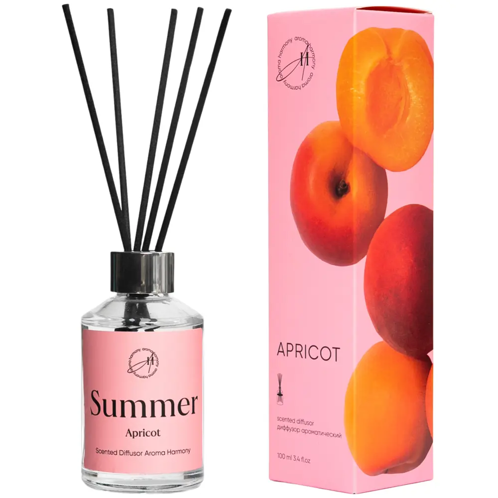 AROMA HARMONY Диффузор Summer Apricot с фруктово-цветочным ароматом 89359600 STLM-1574115