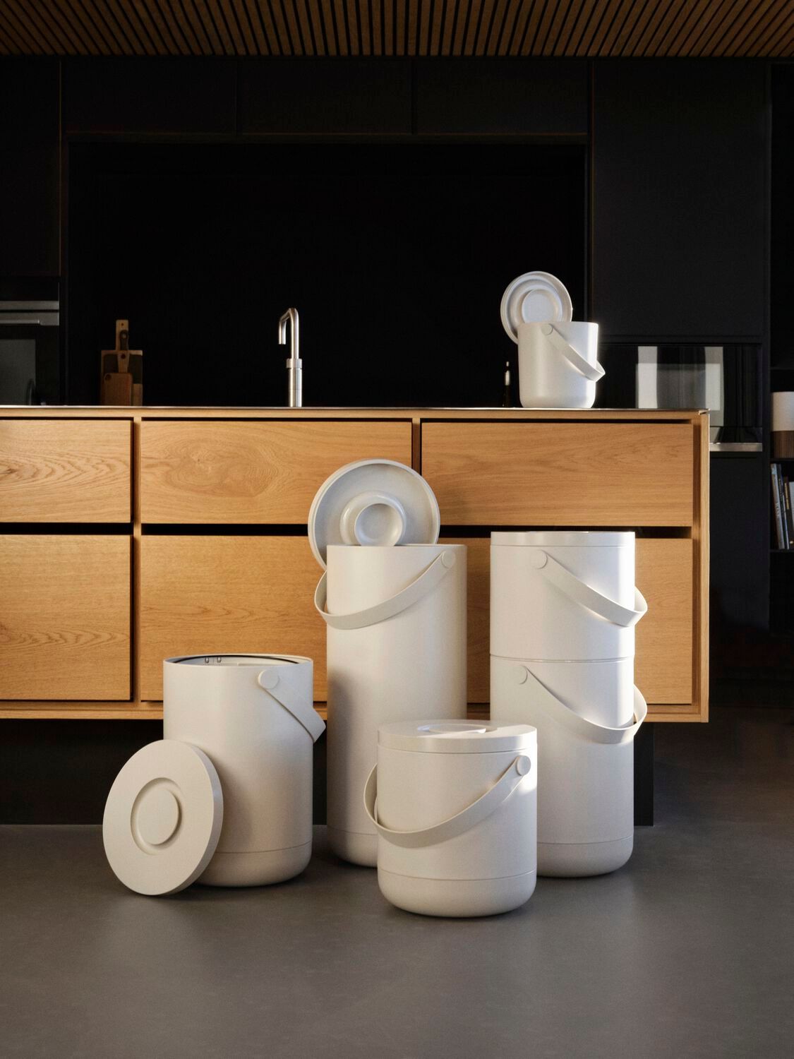 Кухня ABS мусорное ведро ZONE DENMARK Circular ARCH-00115049 - Вид №17