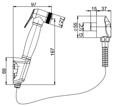 NC111661arona Компакт унитаз с бачком Белый Paini ARONA;Glam Италия;Португалия - Вид №8