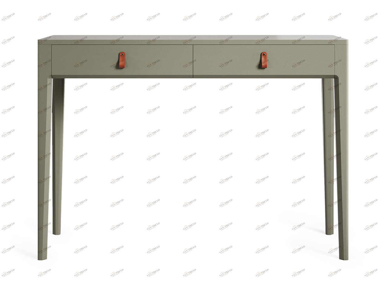 Туалетный столик с ящиками оливковый Case THE IDEA  210507 Зеленый 