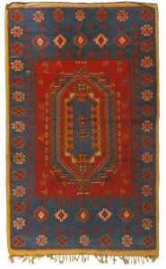 AFOLKI Прямоугольный шерстяной коврик с рисунком Azilal Taa1280be