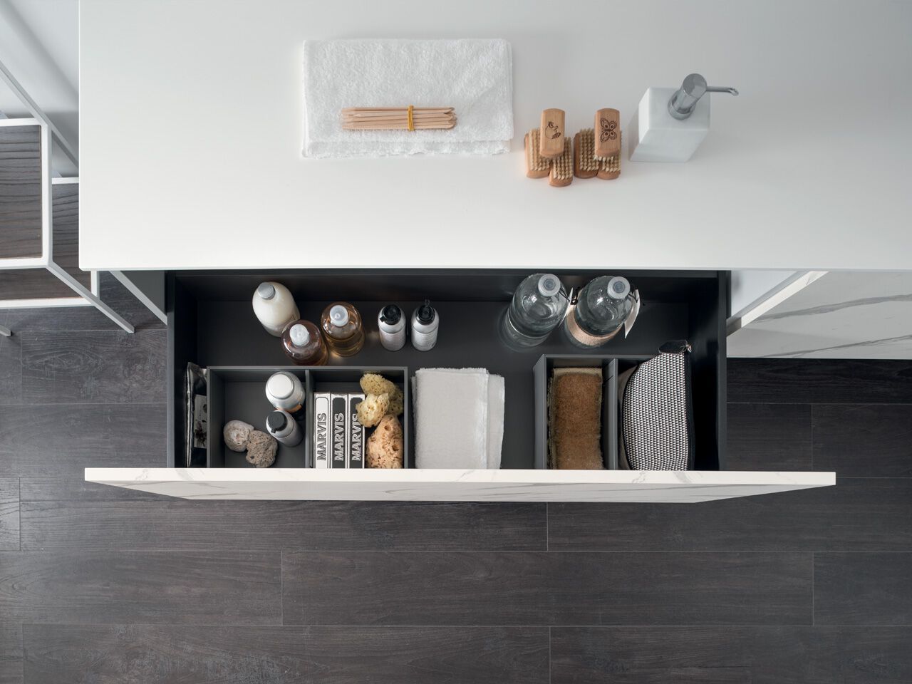 Деревянный шкаф для белья ARCOM I_WASH ARCH-00138892 - Вид №2