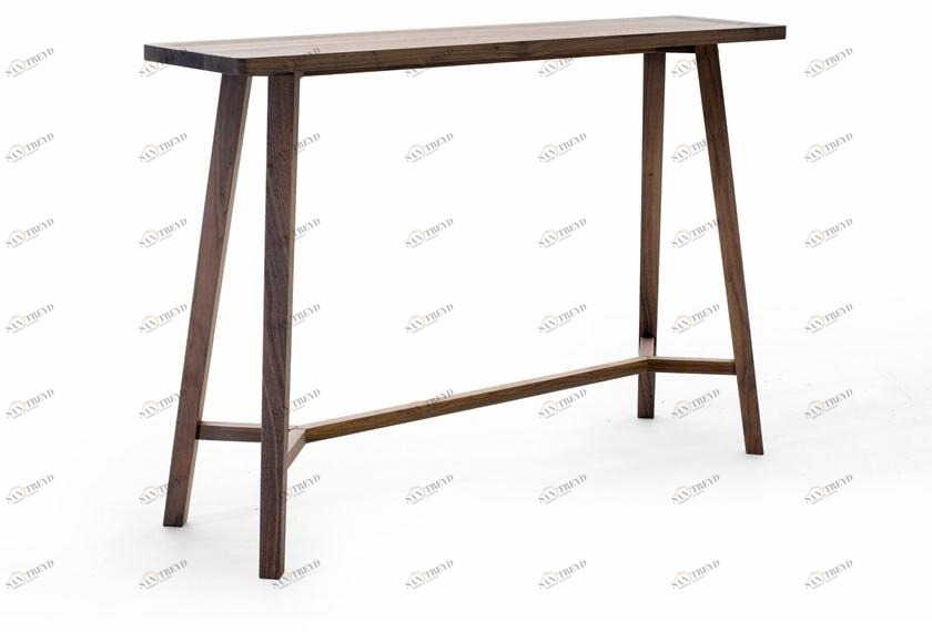 Gervasoni Прямоугольная консоль из ореха Gray sun-id-1386717