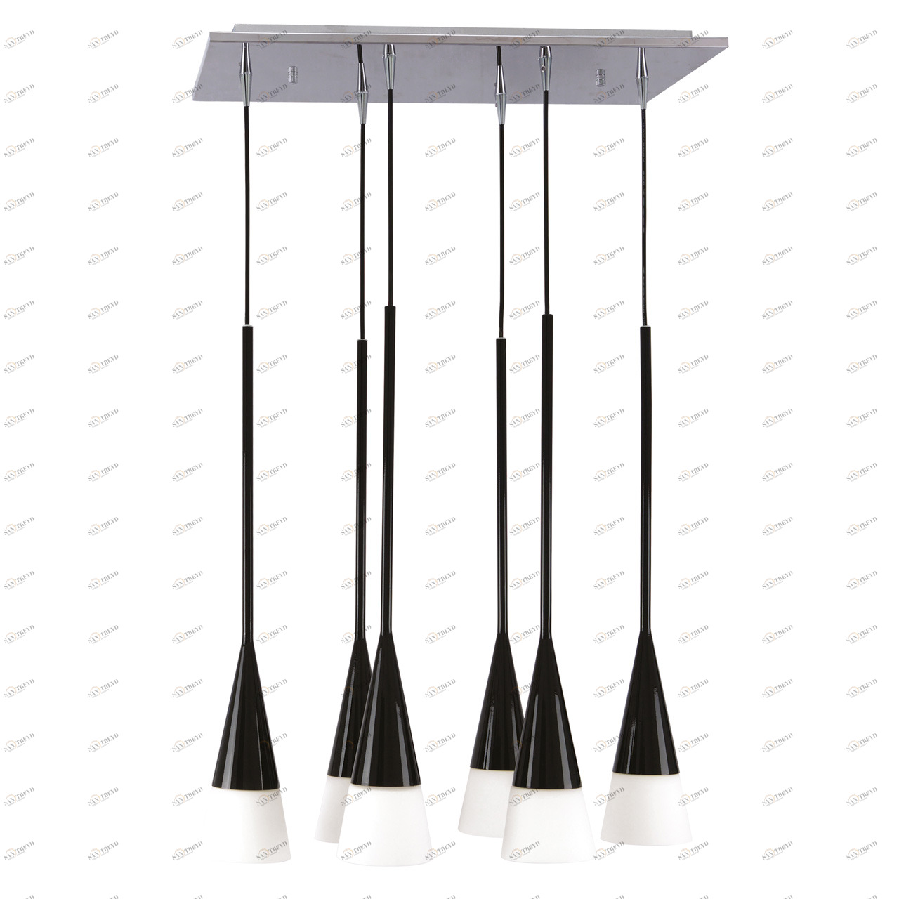 Люстра дизайнерская Air белый дуб 804167 LIGHTSTAR КАСКАД 058111 Черный