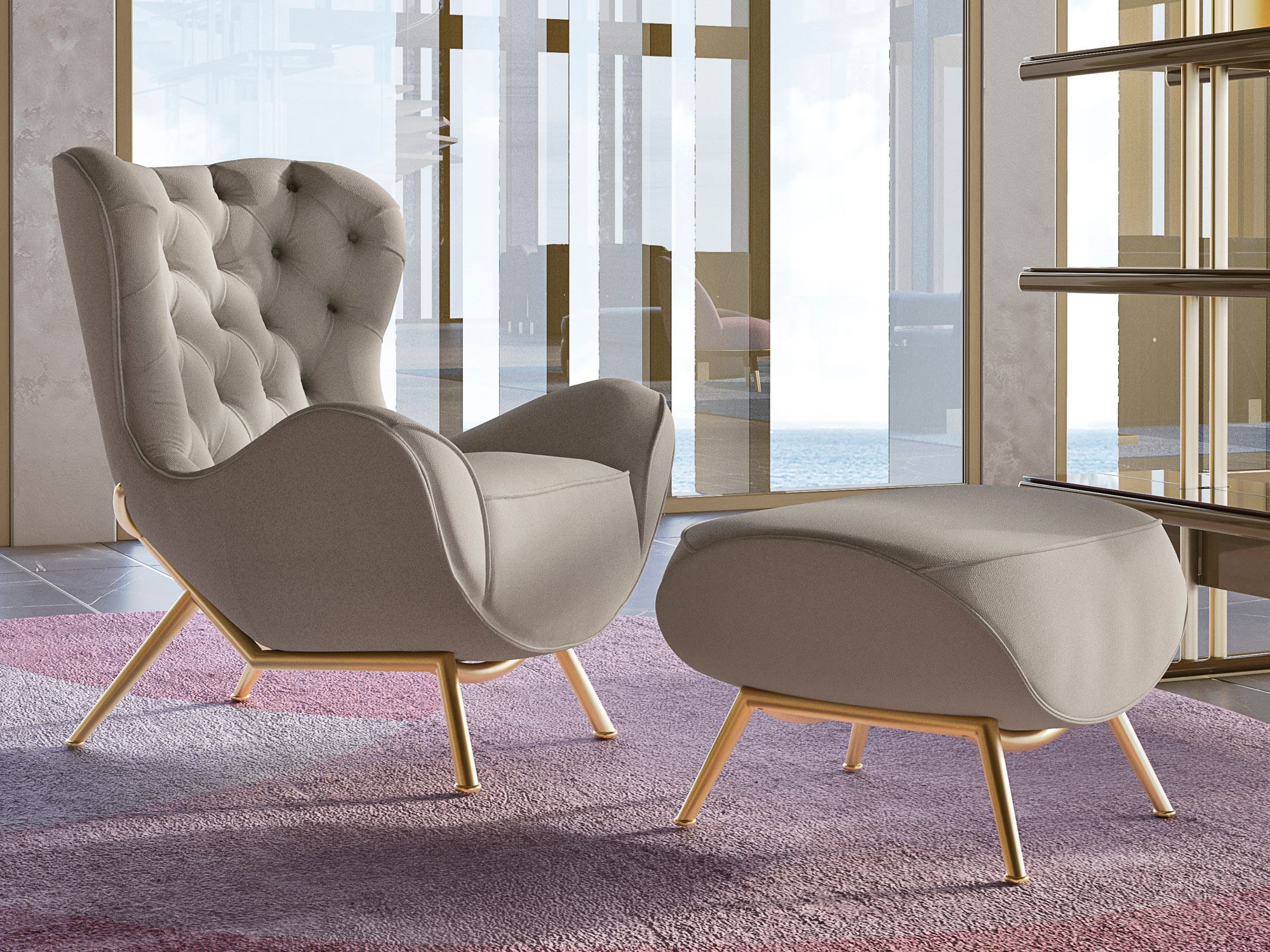 Пуф VOLPI Луиджи Вольпи ARCH-00082571 - Вид №1