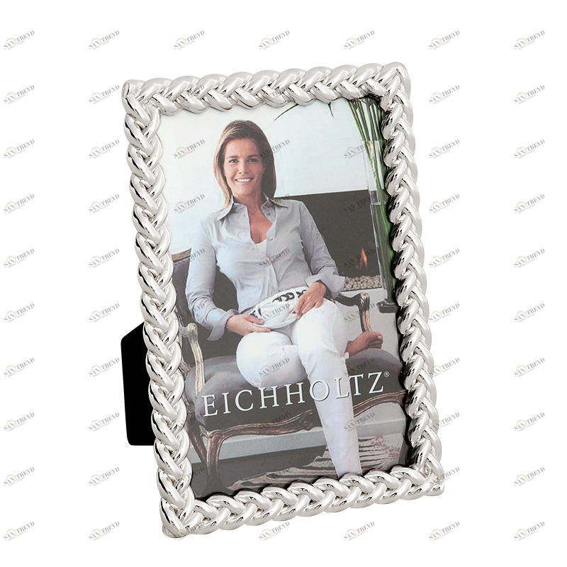 Рамка для фотографий 17х12 см серебряная Picture Frame Bryce EICHHOLTZ  00-3882213 Серебро 