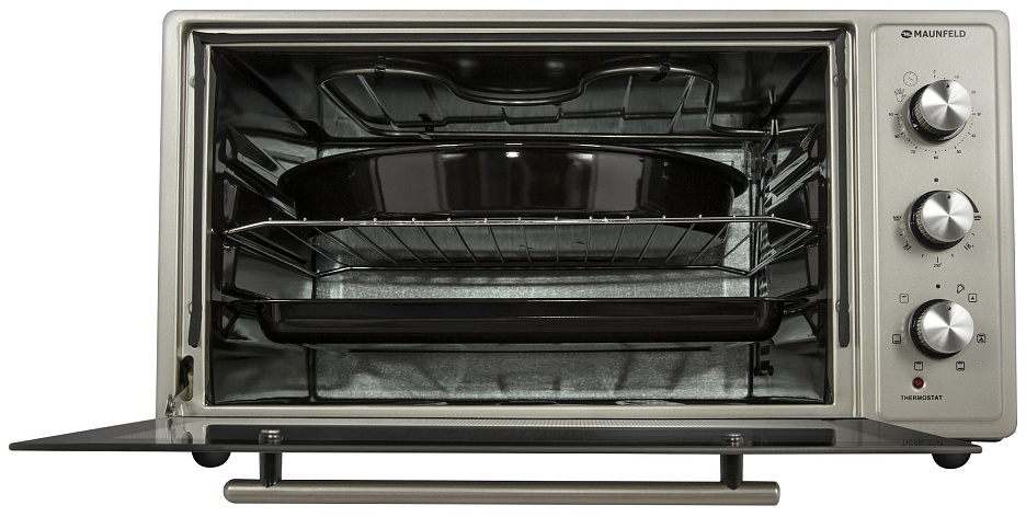 CEMOA.456.S1 Мини-печь / ширина 60 см, механическое управление, 45 л,конвекция, нерж. сталь Maunfeld Santreyd  - Вид №4