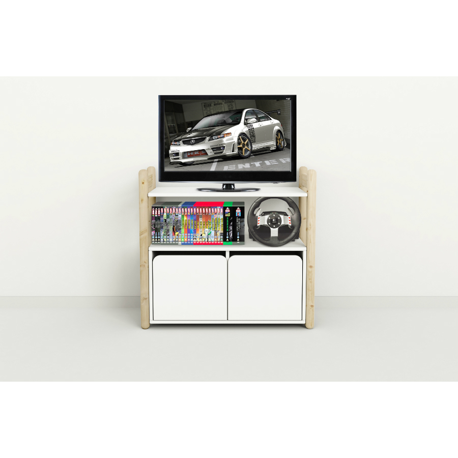 Гарнитур Mini С, 1 полка и 1шкаф, лакированный Flexa 812640280 - Вид №2