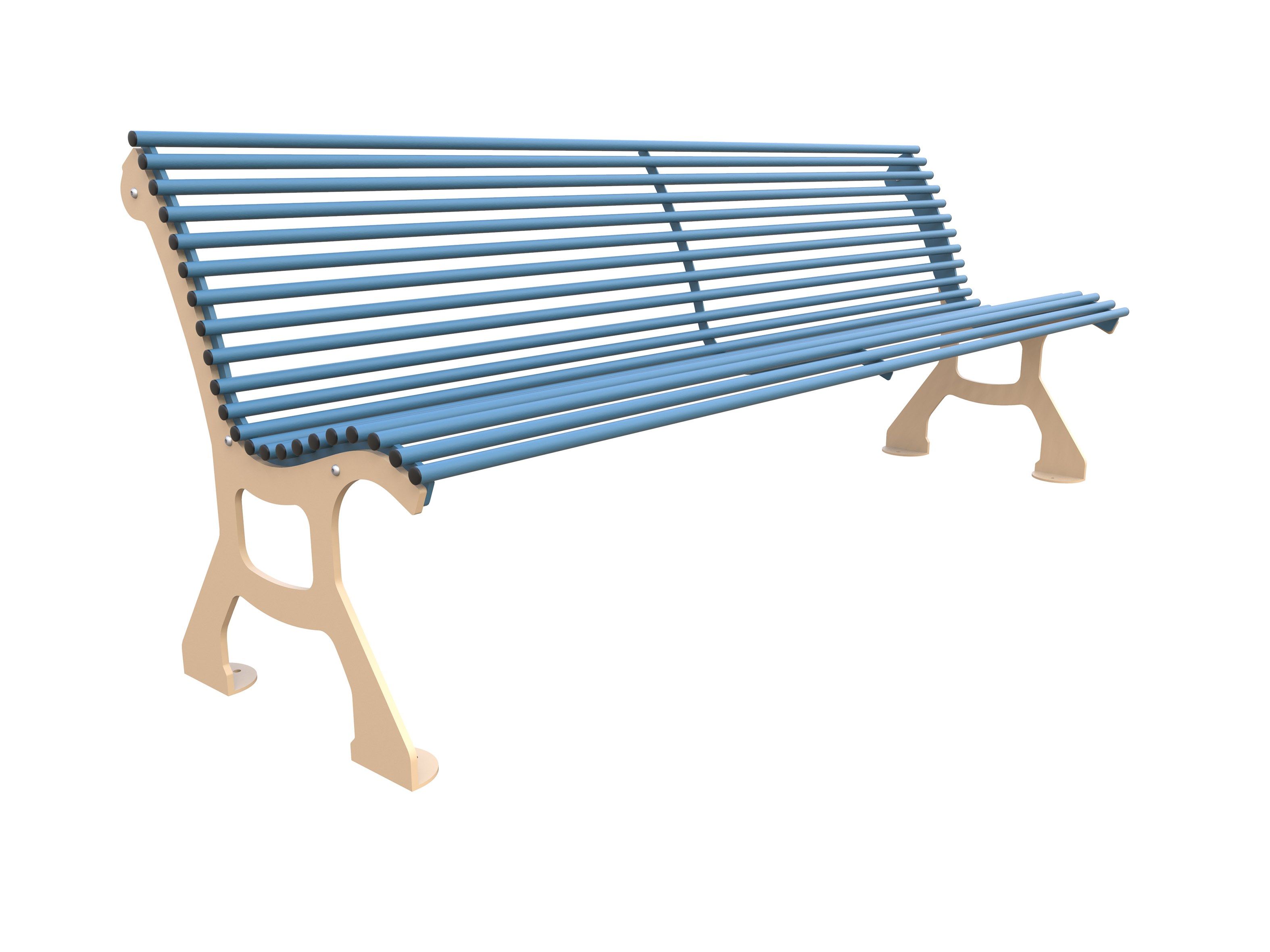 Скамья со спинкой Lazzari Геркуланум ARCH-00078447 - Вид №10