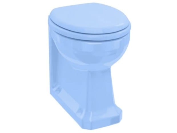 Компактный туалет в напольном стекле Burlington На заказ ARCH-00120378 - Вид №4