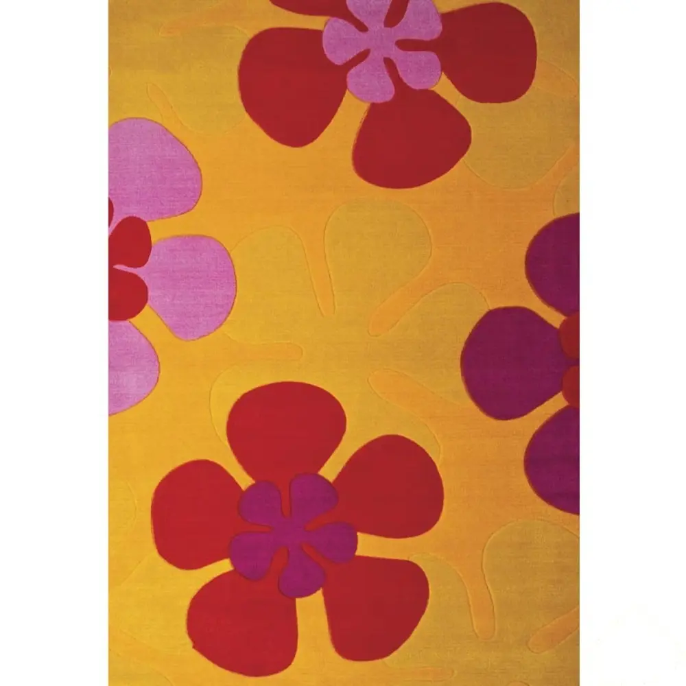 Ковёр Детский 0.8х1.2 м полипропилен оранжевый Amig STLM-2134031