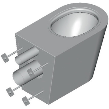 SD0116550001 Edone Крепление задней стенки формованного пола в техническом помещении SD0116550001 