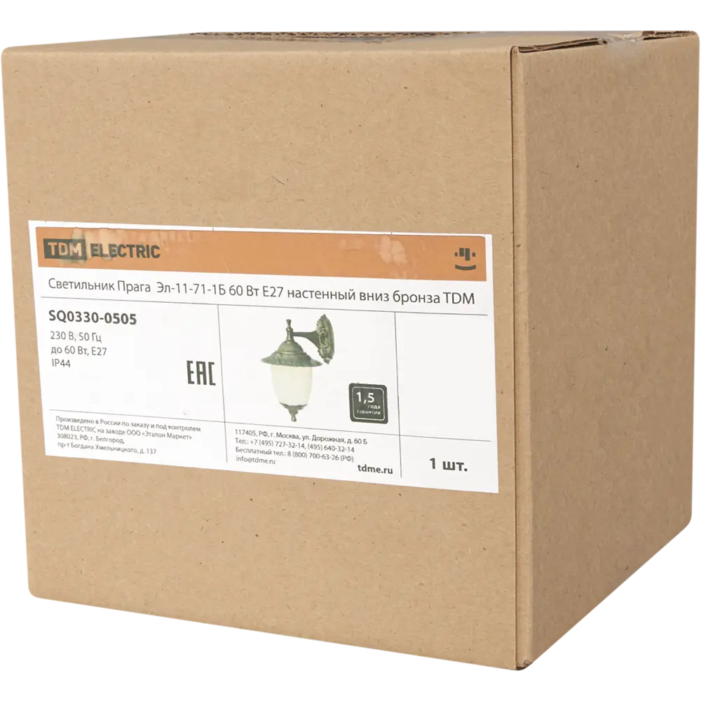 Настенный светильник TDM ELECTRIC «Прага» для уличного освещения 82441661 STLM-0027348 - Вид №7