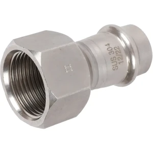 Муфта переходная Rommer 3/4"x18 мм ВПр-ВР нержавеющая сталь