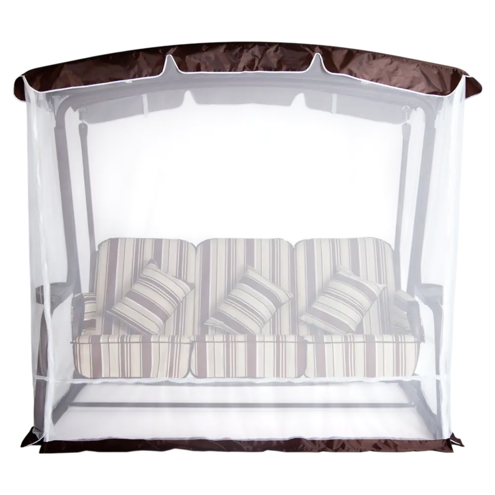 Качели садовые Emmi 3-х местные шоколадный Santreyd Качели садовые 3-х местные STLM-2193499 - Вид №7