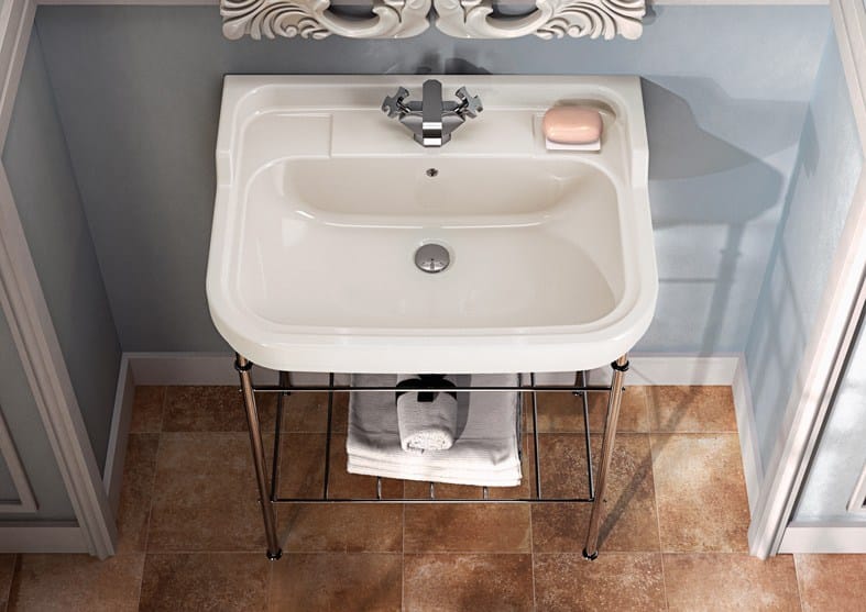 Хромированный металлический умывальник Ceramica Flaminia Efi ARCH-00092429 - Вид №3