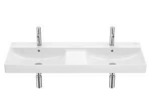 A32768B000 Двойная настенная фарфоровая раковина ROCA Ona