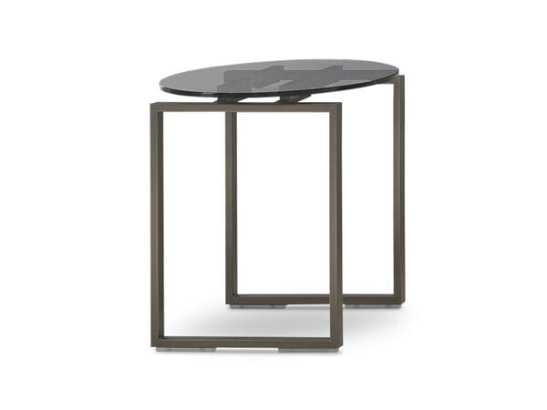 Высокий круглый Хрустальный журнальный столик i 4 Mariani Kubico ARCH-00132137