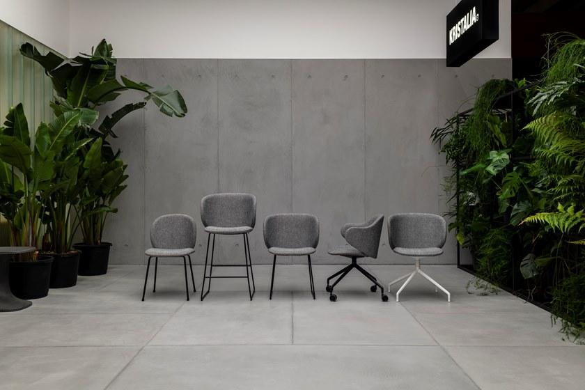 Kristalia Санный стул с обивкой из ткани Dua sun-id-1491008 - Вид №4