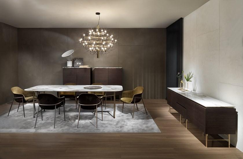 Marelli Прямоугольный обеденный стол из мрамора Kyoto sun-id-1350857 - Вид №3