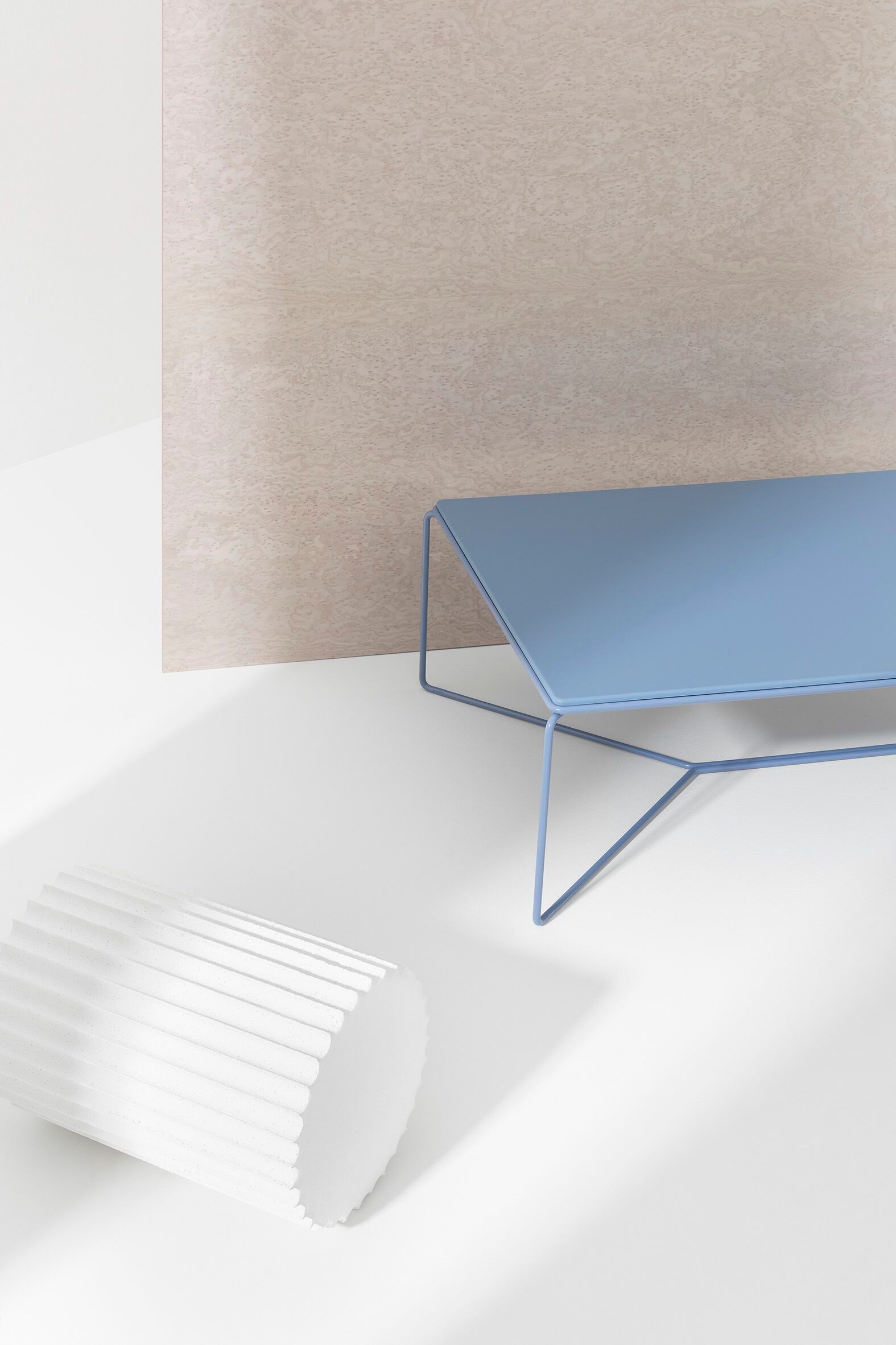 Стальной низкий прямоугольный журнальный столик Billiani ARCH-00106142 - Вид №3